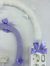 Fuzzy multi-tap_Ribbon_Violet (violet)