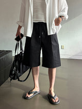 [SET] LMN Martin Air Cool Oversized Linen Shirt + Niel Air Cool Linen Bermuda Pants