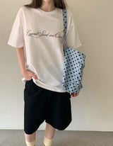 [ORIGINAL] ハッツオーバーフィット半袖Tシャツ