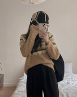 Wool Nordic Knit