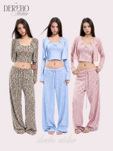 モブ レオパード スリーピース トレーディング セットアップ(LONG PANTS)
