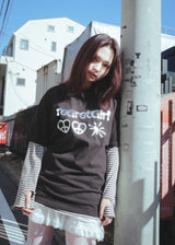 モチーフプリントTシャツ