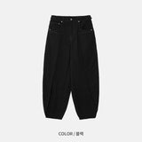 Orbit Snap Balloon Cotton Pants (3 Colors)