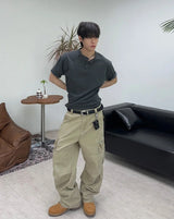 フェルダー ダブル ヘンリーネック ショートスリーブ Tシャツ