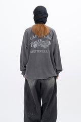 American Vintage Washed Waffle Long Sleeve T-Shirt
