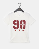 Glee Number Printed Short Sleeve T-Shirt