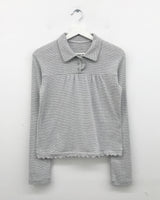 ルーシー フリルカラー Tシャツ(2color)