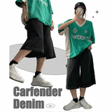 dupe dark blue Carpenter Bermuda Denim Shorts