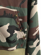 スターカモクロップフーディ(zip-up)