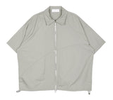 No.0788 curved & rivet zipper SHIRT