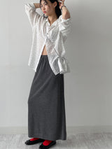 Flower Asa Over Fit Shirt