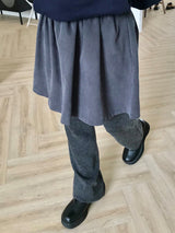 Anna flared midi skirt