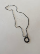 Circle Chain Necklace (Silver)