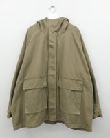 Shearling Overfit Cotton Field Jacket (2 Colors)