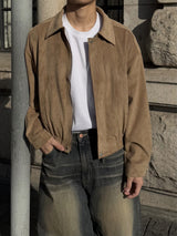 BONE SUEIDE JACKET