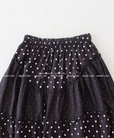 Dot Dot Dot Cancan Long Skirt