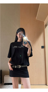 NovaビーズTシャツHラインドレス