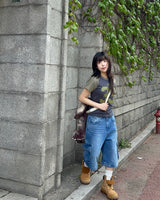 Vintage 33 Big Number Raglan T-shirt 