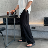 オディズサマースパンワイドフィットパンツ