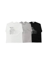 Exy レタリング半袖Tシャツ 3C