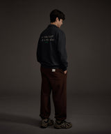 BLUEBIRD HALF ZIP-UP SWEATSHIRT NAVY
