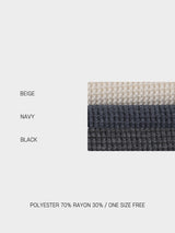 Pigment Henley Neck Long Sleeve 3COLOR