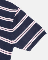 Diron Striped Henley Knit