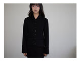 クラシックパッデドミニスカート (BLACK)