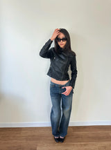 moto leather jacket