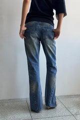 26SS★ ツイストブーツカットデニムジーンズ