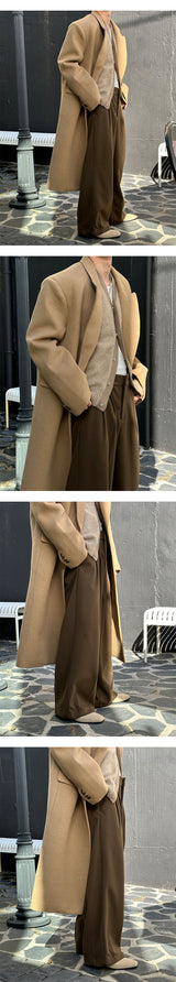 [F/W] Wool dart wide slacks(3color)