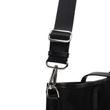 Dual Top Canvas Tote Bag_Black