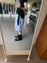 エッセンシャルバンディングバミューダパンツ (4color)