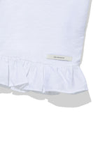 HIGH-NECK FRILL SLEEVELESS(IVORY)