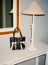 Mini easy ribbon bag_black