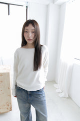 パステルボートネックニット(4colors)