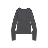 サンビーチボタンロングスリーブTシャツ(2COLOR)