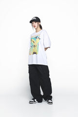 25SS リアルエイリアンファジーラビットショートスリーブTシャツ ホワイト