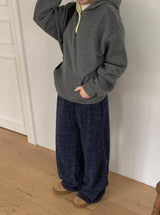 プーホ バンディングストライプ ストレートパンツ