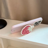 サマー フルーツ スタンド ソフト iPhone ケース (iPhone 13–17 Series)