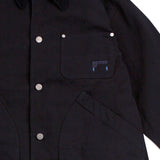 WIDE POCKET WORK JACKET (UNISEX)_SYF3JK01BK