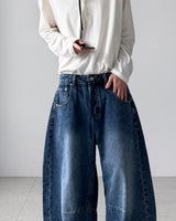 Euro Curved Wide Denim