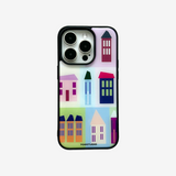 [MADE] House collage case pink