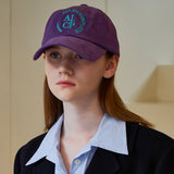 Round Logo Ball Cap (Purple)