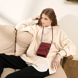 Apple leather crossbody smartphone shoulder purse