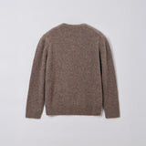 ALPACA SHAGGY KNIT MOCHA