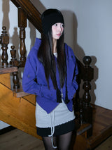 SNOWLIT HOODIE ZIP-UP (ULTRAMARINE)