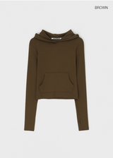 [MADE] Tech Pocket Hooded Long Sleeve T-Shirt