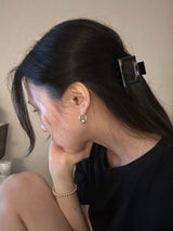 Two tone hair clip (4color)