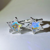 Twin star ring